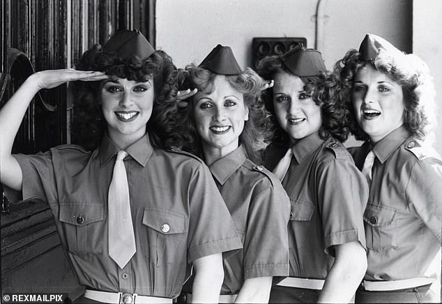 A talented singer and impressionist, Ann enjoyed fleeting success with her sisters Louisa, Paula and Moira in 1980s swing band Jeep (L-R: Ann, Louisa, Paula and Moira Byrne)