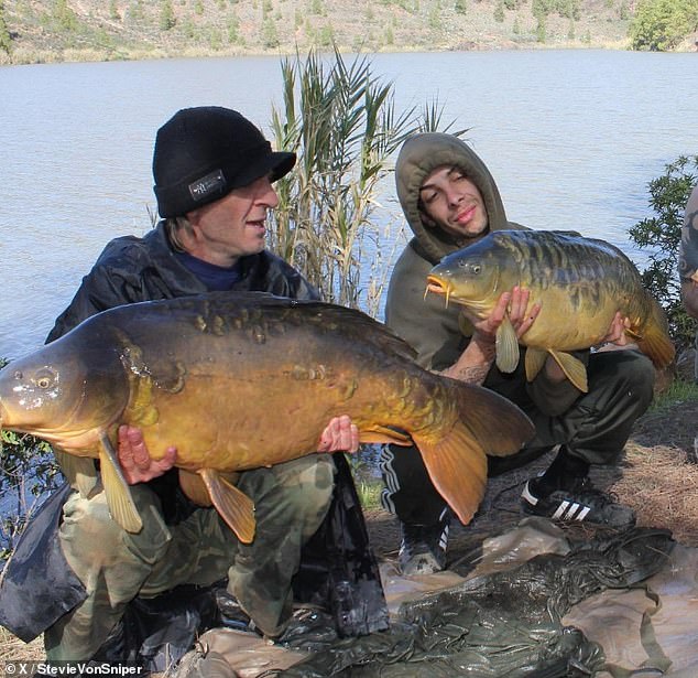 Dappy seen fishing with his late uncle in 2015