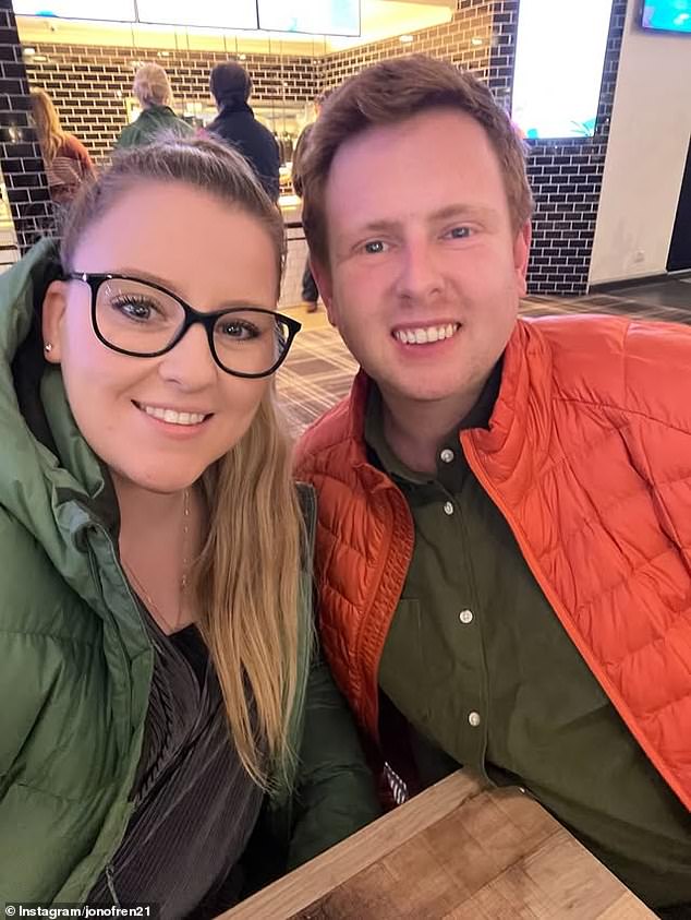 The pair, who have been married for five years, are apart for six months of the year, with Jono away with filming commitments for the rest of the time