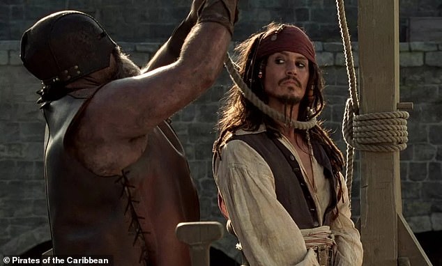 The actor starred as the executioner in 2007's Pirates of the Caribbean: At World's End and worked as a stuntman on 2003's The Curse of the Black Pearl