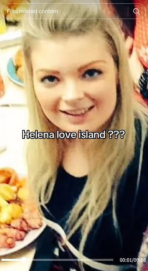 But online have sleuths have found snaps of the Islander from her younger years