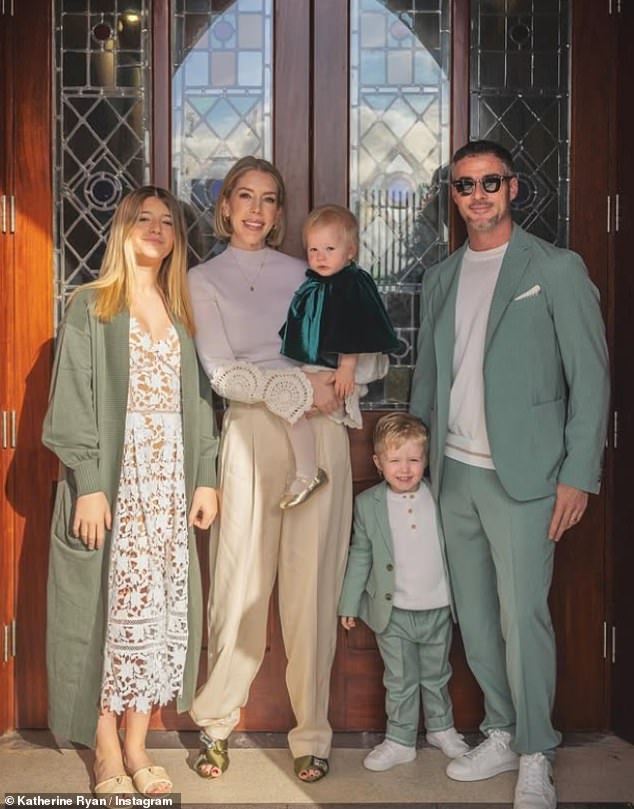 Katherine is already mum to Fred, three, daughter Fenna, two, with Bobby, as well as 15-year-old Violet from a previous relationship