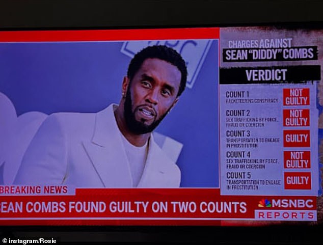 The veteran comedian and talk show host took to Instagram after the verdict