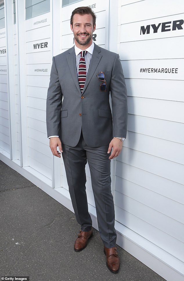 The former rugby league star was just as well known for his modelling talent as he was for his on-field abilities