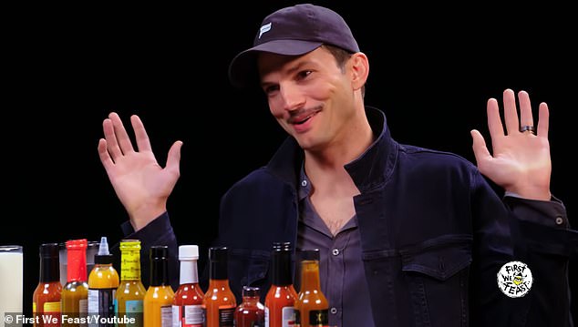 When Diddy was arrested last September, a 2019 clip of Kutcher on Hot Ones resurfaced where host Sean Evans asked him for a wild party story and he responded: 'I got a lot I can't tell'