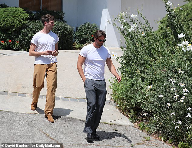 Max and Christian ventured around their late father's property together