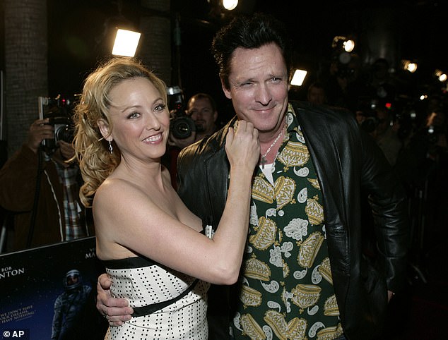 Madsen is pictured with his Sideways star sister Virginia Madsen, 63, in 2007 - she paid an emotional tribute to him