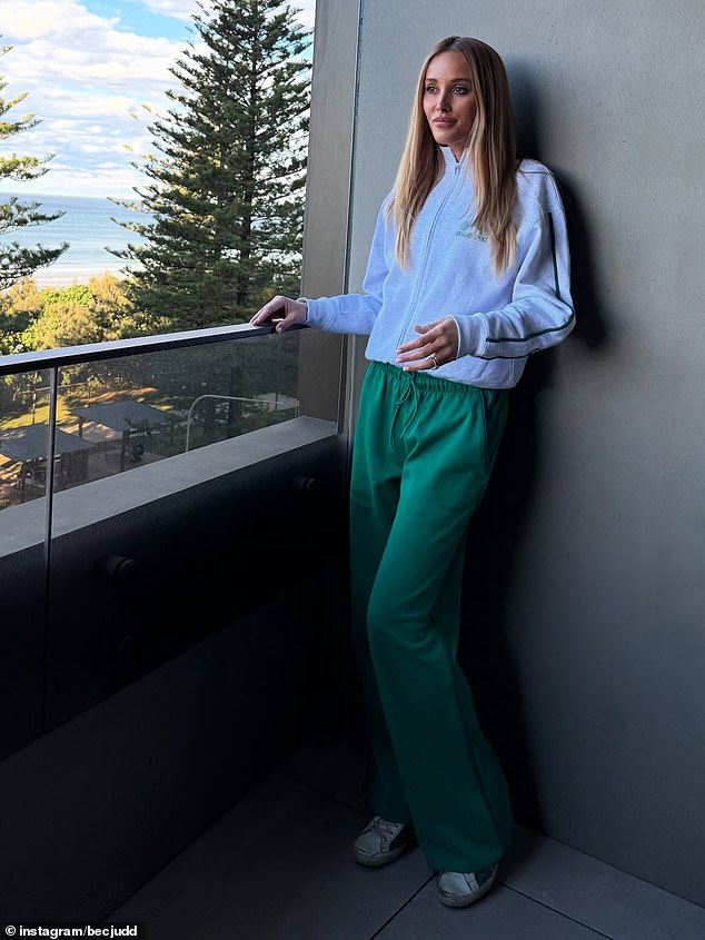 'I was very surprised to see my face on People,' Rebecca told Mamamia