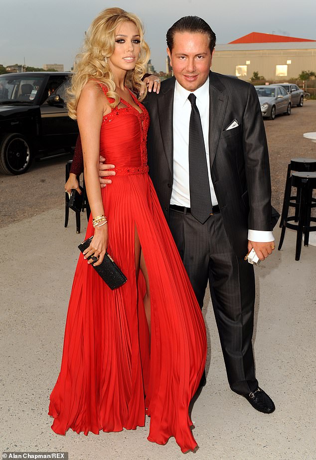 The bullion dealer was previously married to Formula 1 heiress Petra Ecclestone (pictured together in May 2011)