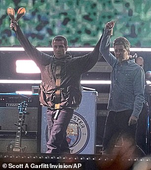 Fans were emotional when the brothers walked out