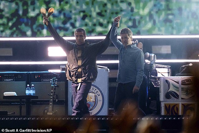 They delighted fans by coming back out for an encore