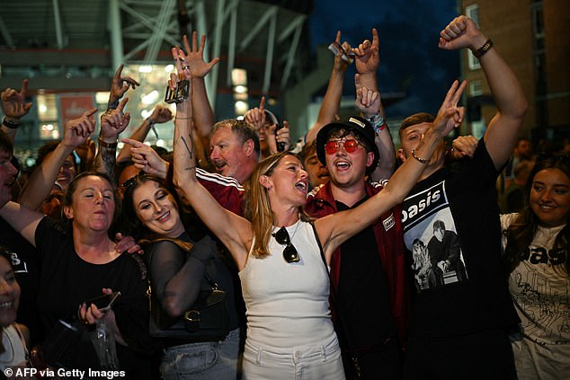They were in high spirits and singing the tunes on their way home