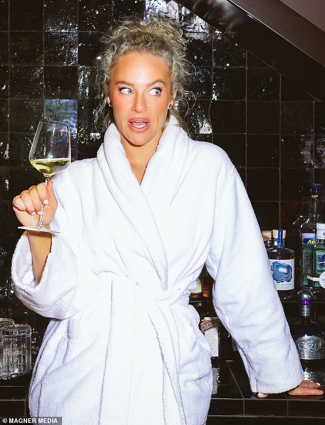 Ash was recently the focus of a photoshoot that showed the former reality star mixing glam with 'domestic goddess'