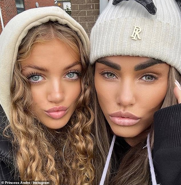 MailOnline revealed earlier this week that Katie was unable to attend Princess' celebrations because the event was being filmed for her forthcoming fly-on-the-wall ITV television series - which ex model has been banned from appearing