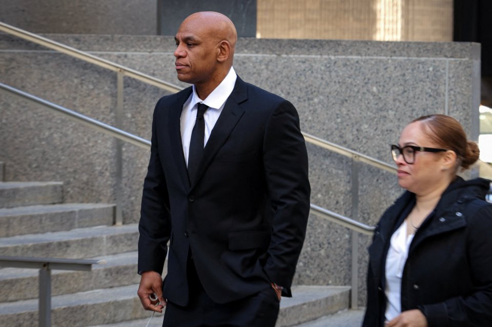 Sharay Hayes arriving at a courthouse to testify in Sean "Diddy" Combs' sex trafficking and racketeering trial.