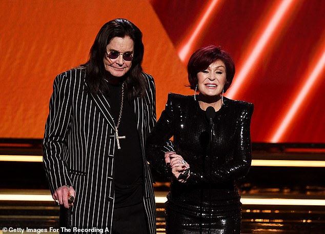 Ozzy's wife Sharon (pictured in 2020) proved herself to be his number one fan as she spoke to Rolling Stone ahead of his final gig, admitting the atmosphere in the stadium was 'magic'