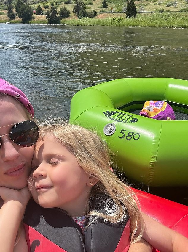 She recently posted a selfie with she and David's four-year-old daughter, Anna, on Instagram as well