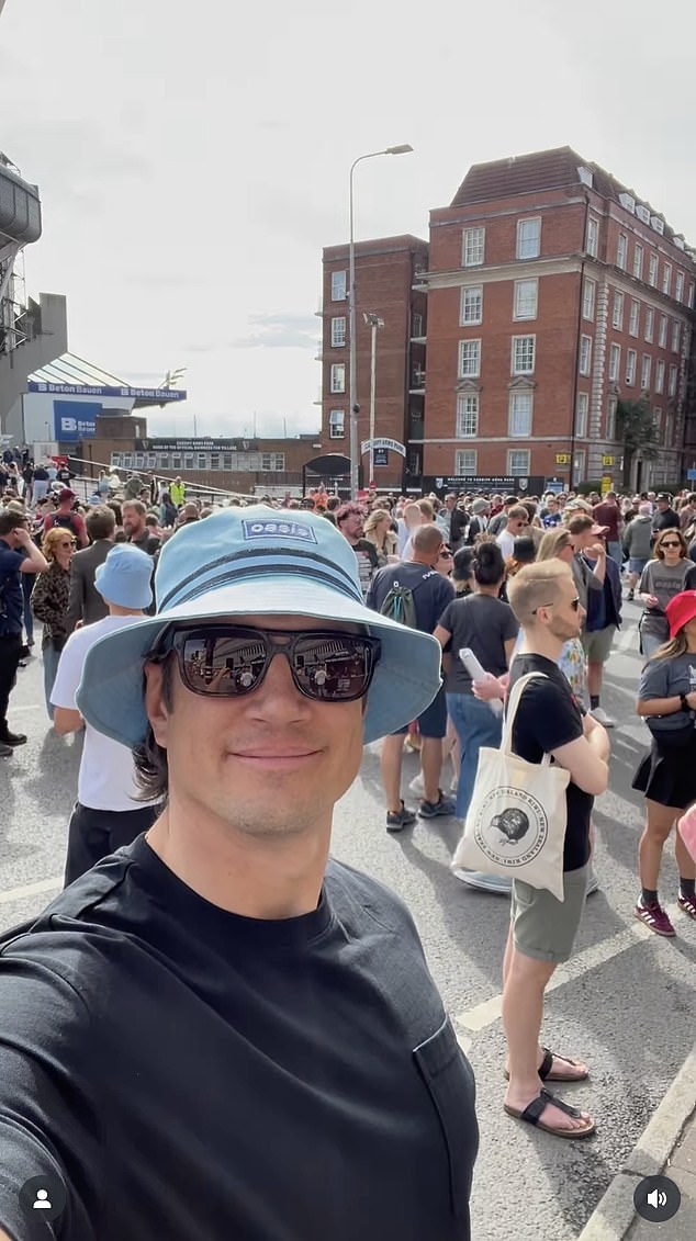 Vernon Kay (seen) admitted that the show had left him in tears, after attending the opening night with his and wife Tess Daly's daughter Amber, 15
