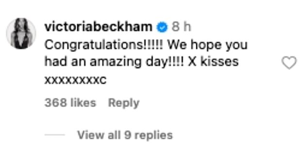 A host of huge names were quick to comment under the 50-year-old singer's Instagram post this weekend where she shared a gorgeous loved-up snap with her new husband Rory McPhee at St Paul's Cathedral