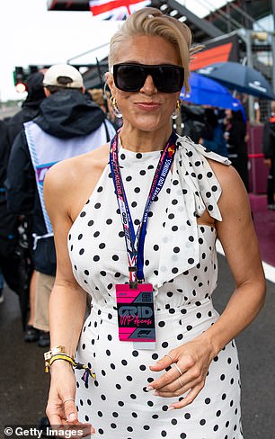 Actress Hannah Waddingham...