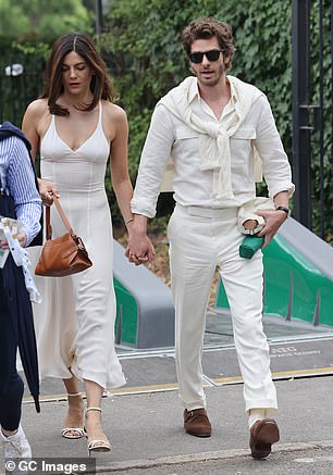 At the time an onlooker at the festival said that Andrew and Monica are the 'real deal' and were seen holding hands, kissing and hugging