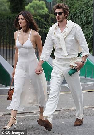 At the time an onlooker at the festival said that Andrew and Monica are the 'real deal' and were seen holding hands, kissing and hugging