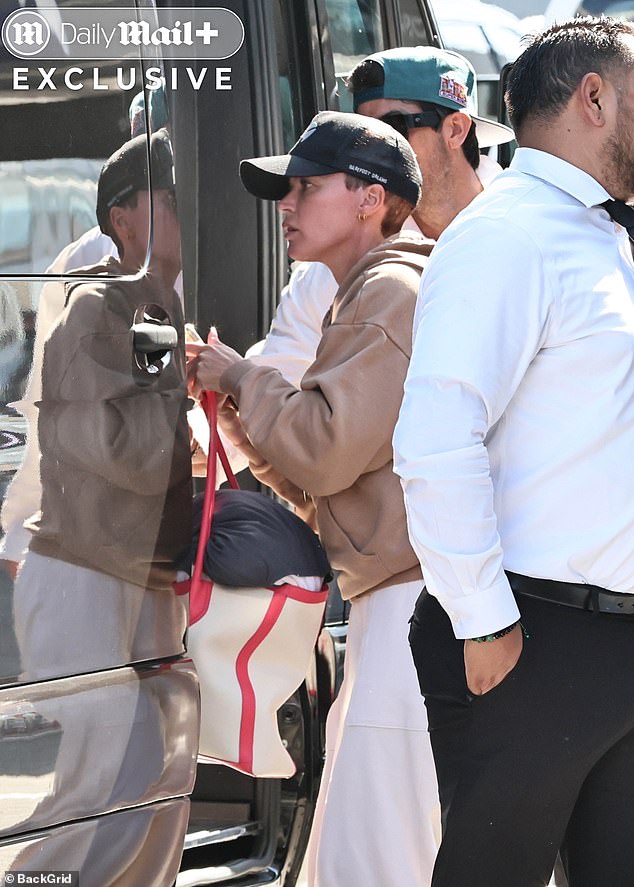 This marks the first time Rea has been seen with Mellencamp's little ones, who she shares with estranged husband Edwin Arroyave