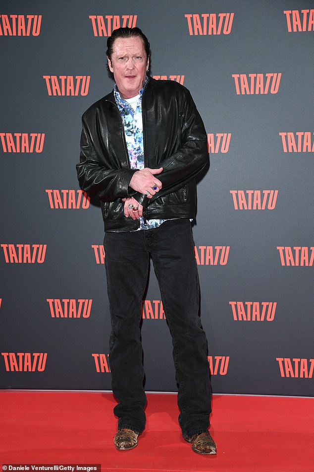 Madsen had battled alcohol addiction for years, and frequently spent time in rehabilitation programs, including in 2013 when he was court ordered to enroll in rehab for 30 days to treat his 'severe alcohol problem'; Pictured in 2019