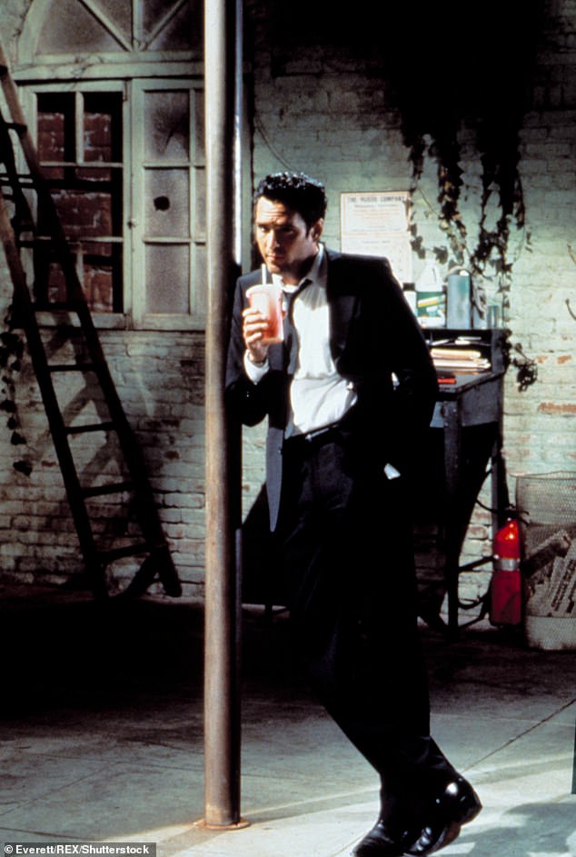 A frequent collaborator of Quentin Tarantino, Madsen starred in films including 1993's Reservoir Dogs (pictured in a still)