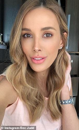 It turns out Bec's flawless, unblemished, practically embalmed visage wasn't actually the result of 'Diamond Polar facials', lashes, highlighter and exceptionally tight braids