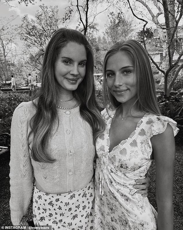 In May, Romy shared a snap with singer Lana Del Rey, which has garnered nearly 50,000 likes