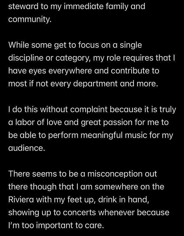 'While some get to focus on a single discipline or category, my role requires that I have eyes everywhere and contribute to most if not every department and more,' she continued.