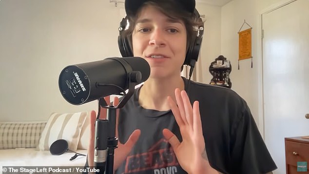Speaking on The StageLeft Podcast at the end of last month, Daisy said: 'On the World Tour, Olivia and our tour manager, Marty Hom, made accessible and free therapy for all of the touring personnel'