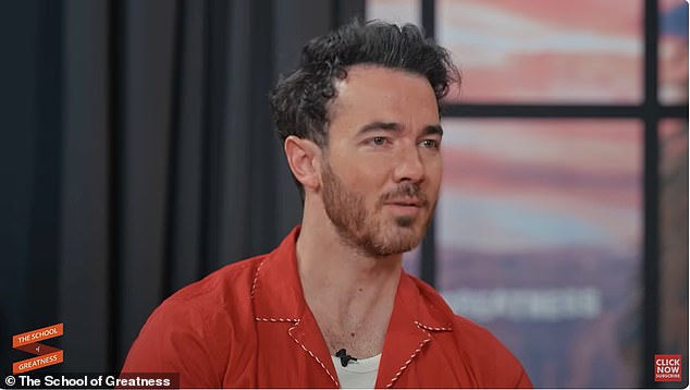 Kevin continued: '[I] never wanted to learn it but I did. But then, at the same time, [I] re-evaluated how to approach life from that perspective and looking to the future and at the same time [I] was able to really feel honored that we could have a second shot at it'