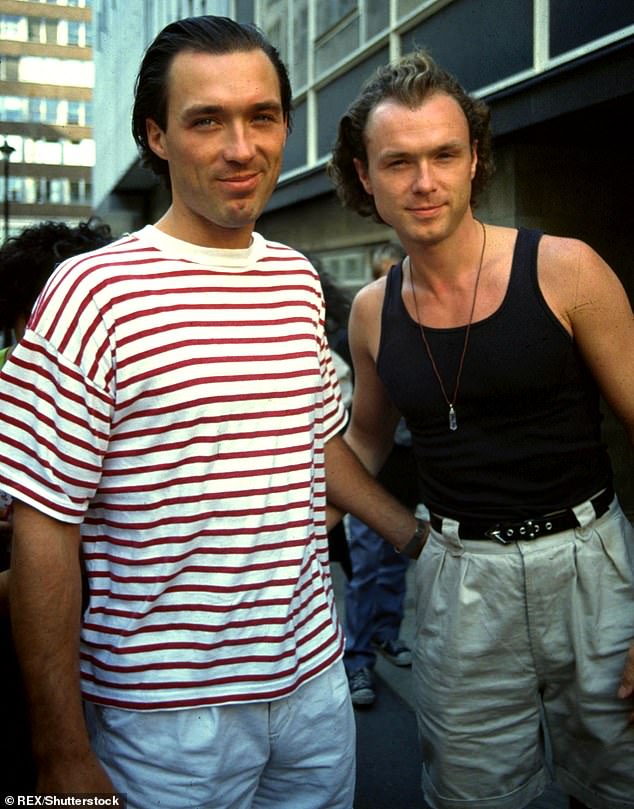 Martin and his brother Gary Kemp in 1988. In 1995, Martin's life changed forever when doctors discovered he had two brain tumours