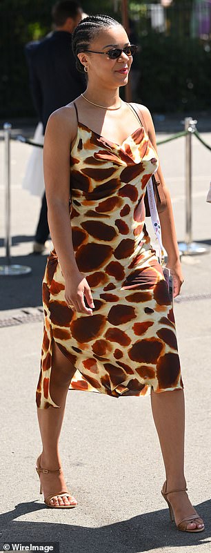 However, the actress stunned in her unique look