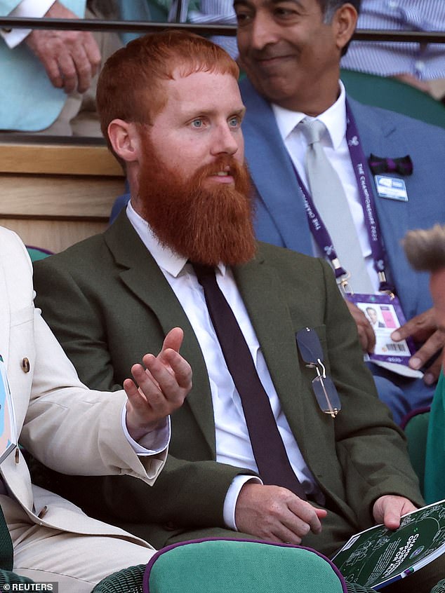 Russ Cook, aka Hardest Geezer, enjoyed a day out at Wimbledon
