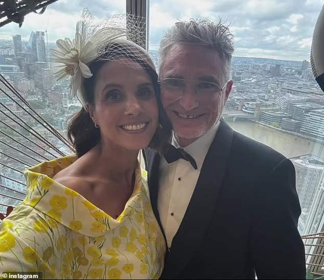 Hughsey has revealed that he was on a tour bus in Dublin, Ireland when the guide seemingly thought he was harassing his wife, Holly. Both pictured