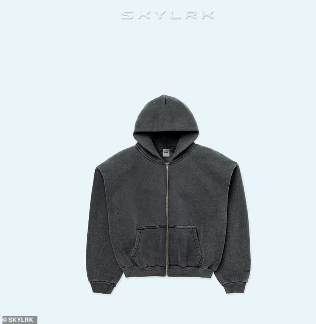 The 'Zip Hoodie' retails for $160
