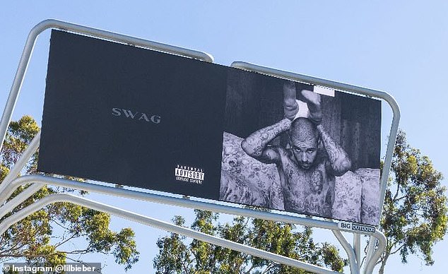 Bieber's new LP Swag dropped at midnight ET/9 p.m. PT following the launch earlier in the day of billboards around the world and a rush of social media posts