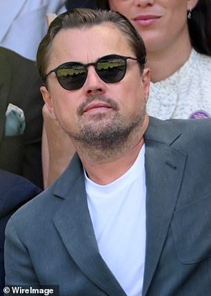 The star added black circular shades as he attended the All England Lawn Tennis and Croquet Club