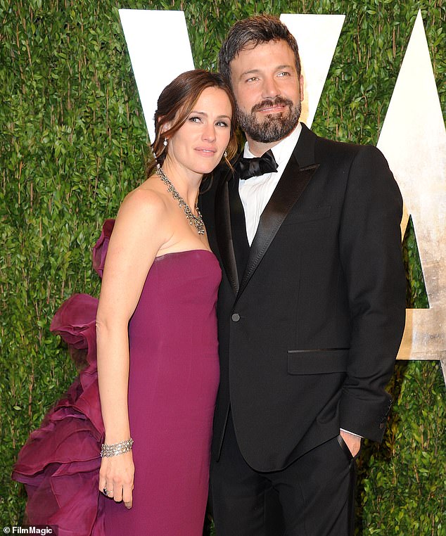 'I'm really lucky that I have a really good co-parent and partner in Jennifer Garner, the kids' mom, who's wonderful and great and we work together well,' Affleck told the outlet; seen in 2013 in West Hollywood
