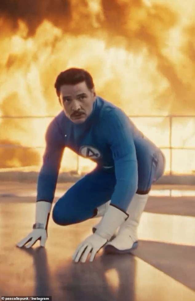 Pascal plays Reed Richards, aka Mr. Fantastic, in the Marvel movie