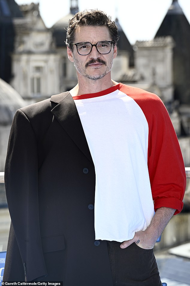 'I think maybe my nerves were bigger than they usually are, and so I think I just was a little bit more sensitive to the love that people have for stories like this, because I know that they wouldn¿t exist if it weren¿t for the love that people have for these characters,' he explained on the red carpet of a Fantastic Four fan event in London this week; pictured July 11