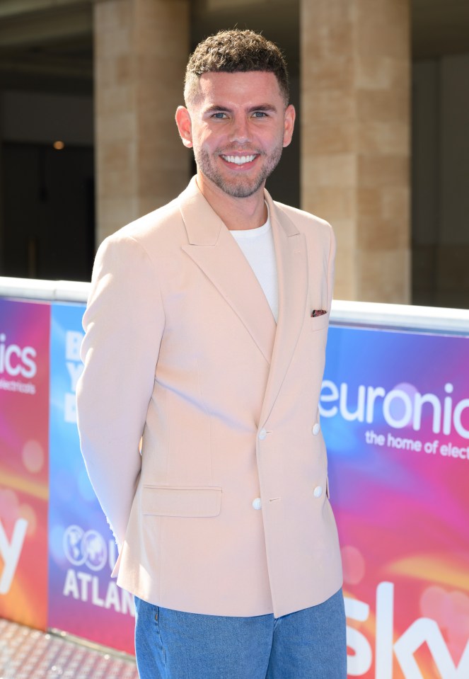 Dean McCullough at the TRIC Awards.