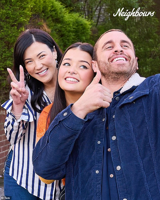 'Today marks the final day of production on our beloved Neighbours' the caption read