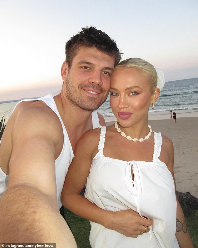Tammy and Matt confirmed they had split on social media last month. Both pictured