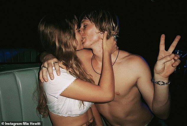 'Lleyton is just like any dad out there and is super protective, especially of his girls. He is very much serving up the tough dad act right now,' an insider said