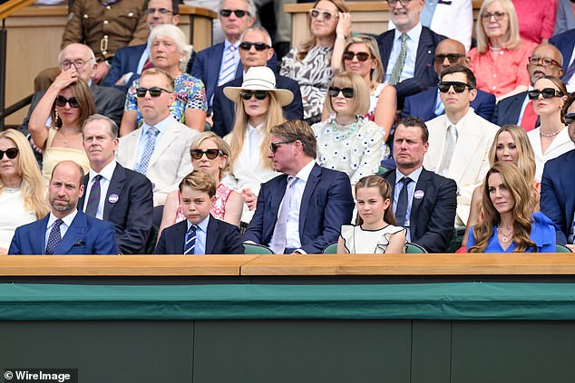 The pair were in incredible company, including Anna Wintour, Nicole Kidman and members of the royal family