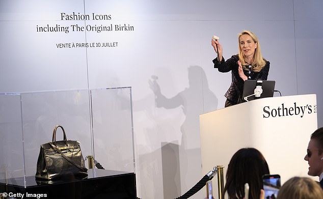 It was reported that celebrities such as Sanchez and Kris Jenner had made calls to place a bid, per Vogue, although it is not confirmed; auction taking place on Thursday in Paris